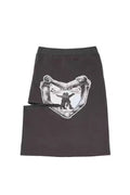 OPEN YY Hug & Heart Cutout Skirt | Dress In Beauty