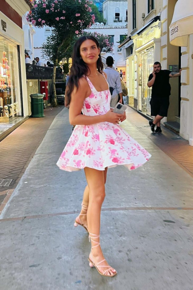 Printed Corest Mini Cami Dress | Dress In Beauty