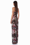 Floral Sequin Embroidered Maxi Dress | Dress In Beauty