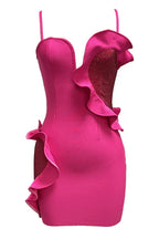 Women's Ruffle Mini Dress - View 7 | WEUXS