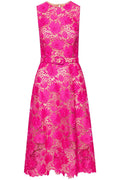 Ariza Rose Embroidery Midi Dress | Dress In Beauty