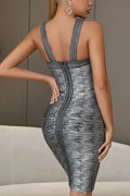 Rutia Metallic Mini Bandage Dress | Dress In Beauty