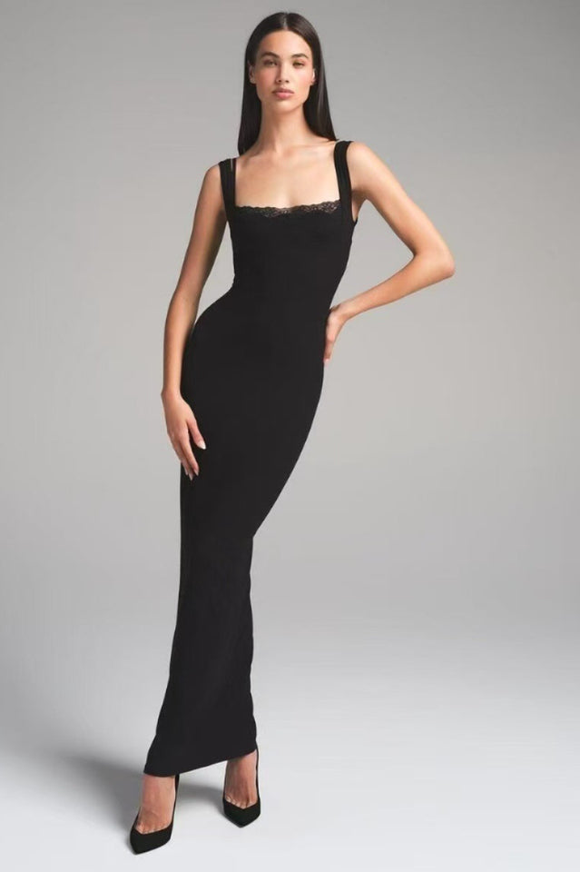 SKIMS Soft Lounge Lace Tank Dress | Dress In Beauty