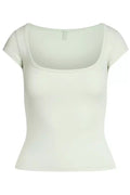 SKIMS Cotton Jersey Scoop Neck T-Shirt | Dress In Beauty