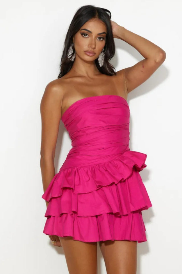 Attention Snatch Mini Dress | Dress In Beauty