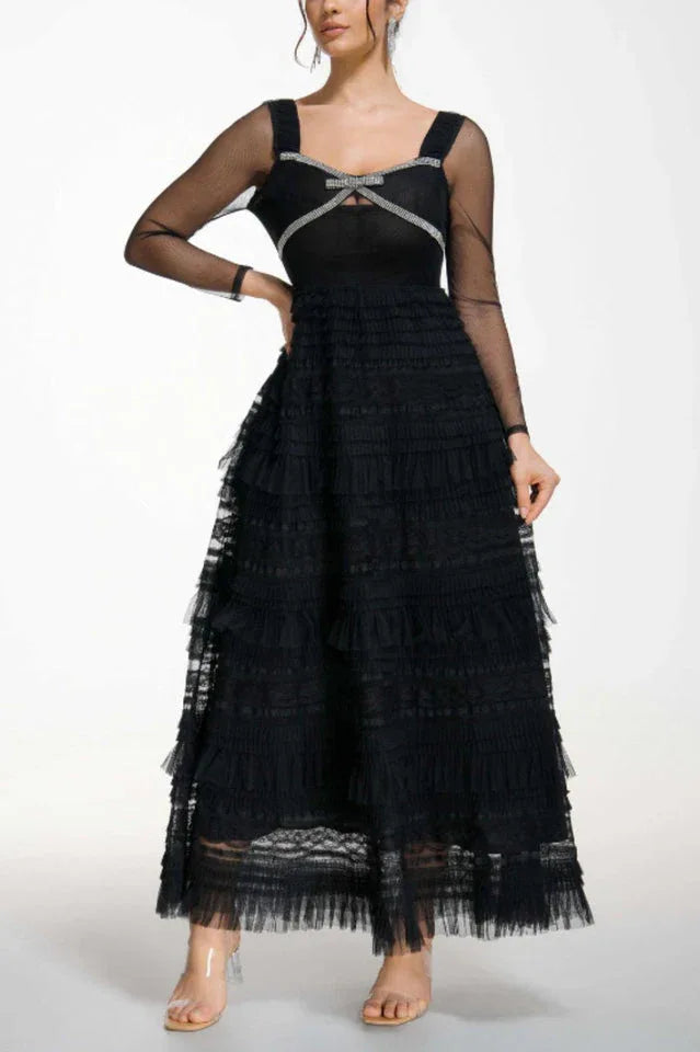 A-line Maxi Dress - View 7 | WEUXS