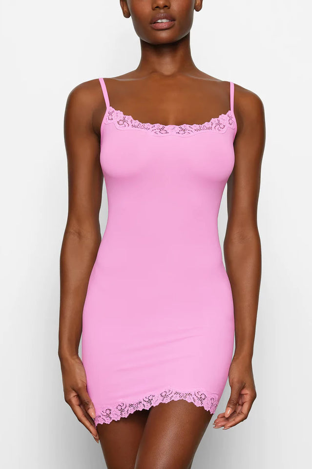 Fits Everybody Lace Trim Slip Dress | Dress In Beauty