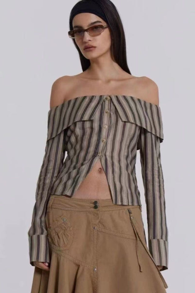 Emra Off The Shoulder Shirt | Dress In Beauty