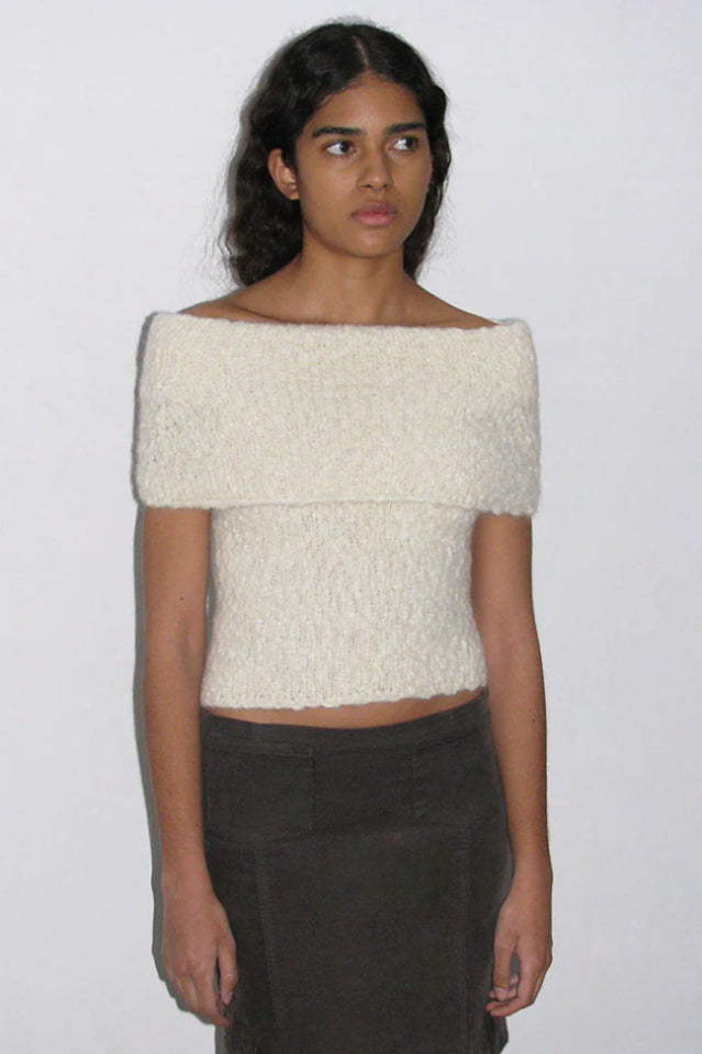 Paloma Wool Off-White Groenlandia Top | Dress In Beauty