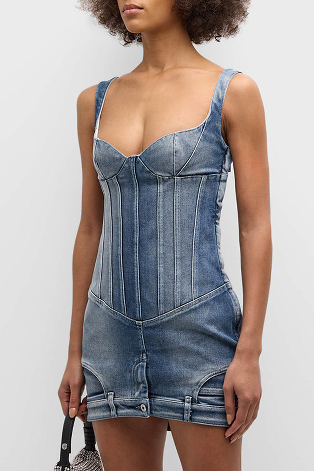 Reina Deconstruct Bustier Mini Dress | Dress In Beauty