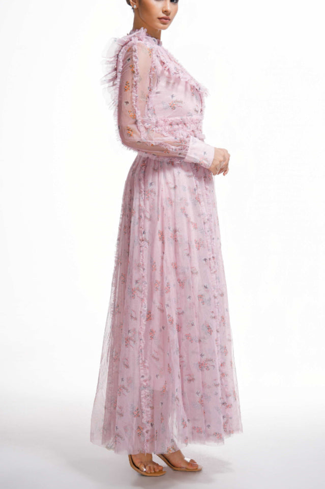 Beryl Floral Long Sleeve Dress | Dress In Beauty