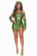 Sequin Poison Ivy Costume | Dress In Beauty