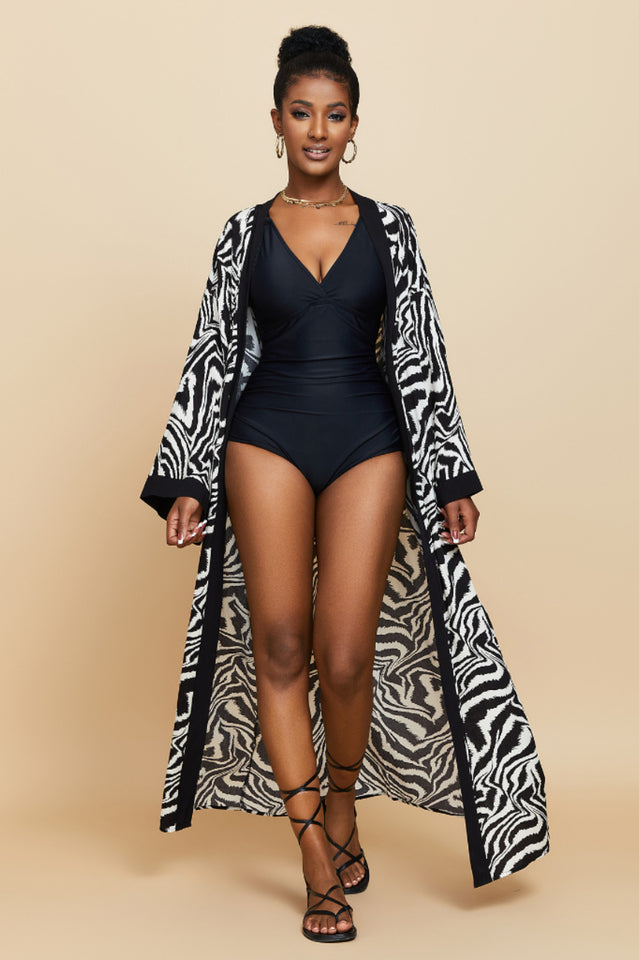 Print Belted Kimono Dress | Dress In Beauty