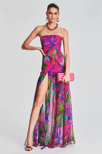 Nicole Silk Chiffon Dress | Dress In Beauty