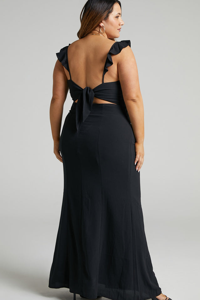 More Than This Ruffle Strap Maxi Dress | Dress In Beauty