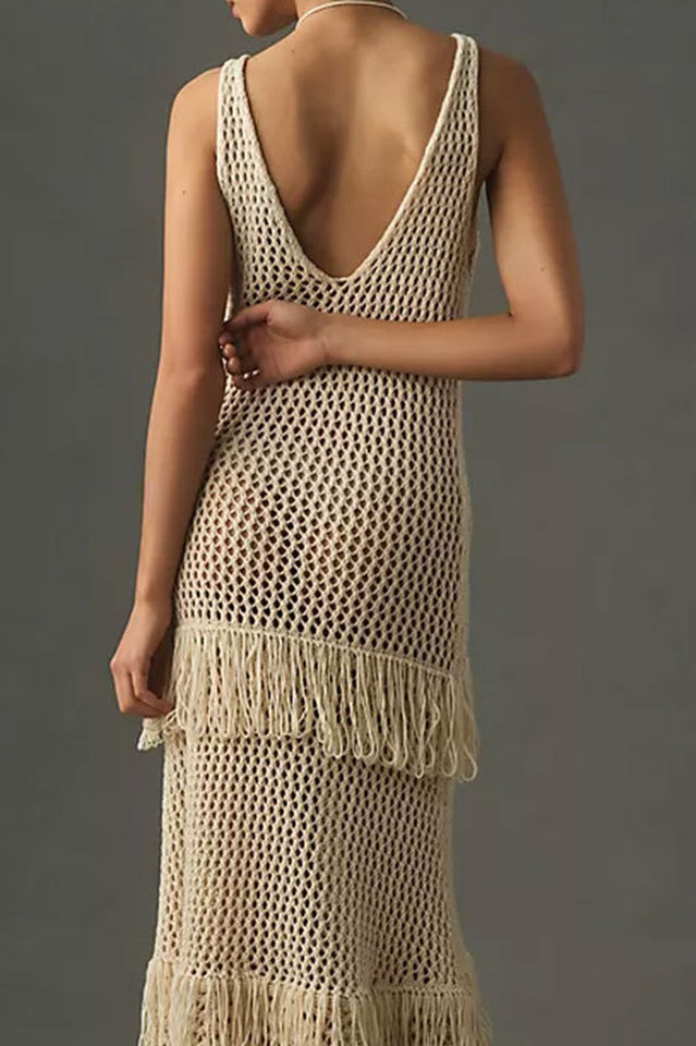 Sunday In Brooklyn Crochet Ruffle Dress | Dress In Beauty