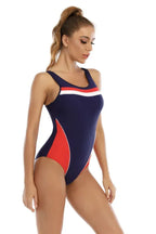 Athletic one piece swimsuit - View 6 | WEUXS
