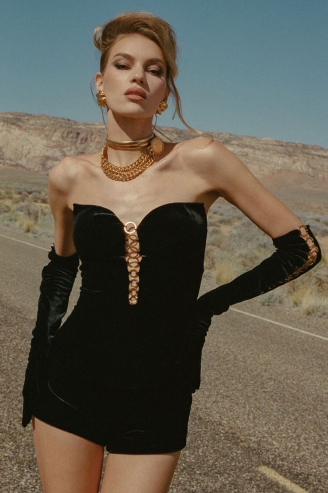 Sahara Tube Top +Shorts 3 Piece Set | Dress In Beauty