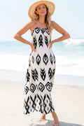 Printed A-Line Maxi Dress | Dress In Beauty