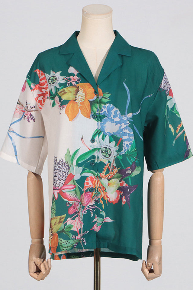 Floral Shirt + Pants Set | Dress In Beauty