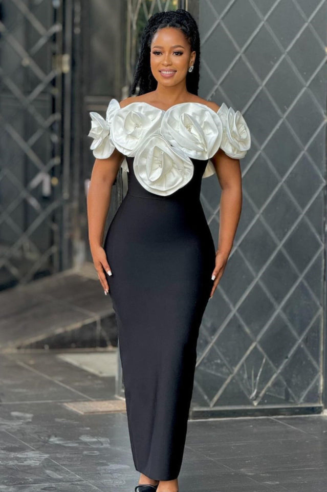 Solene Flower Bandage Dress | Dress In Beauty