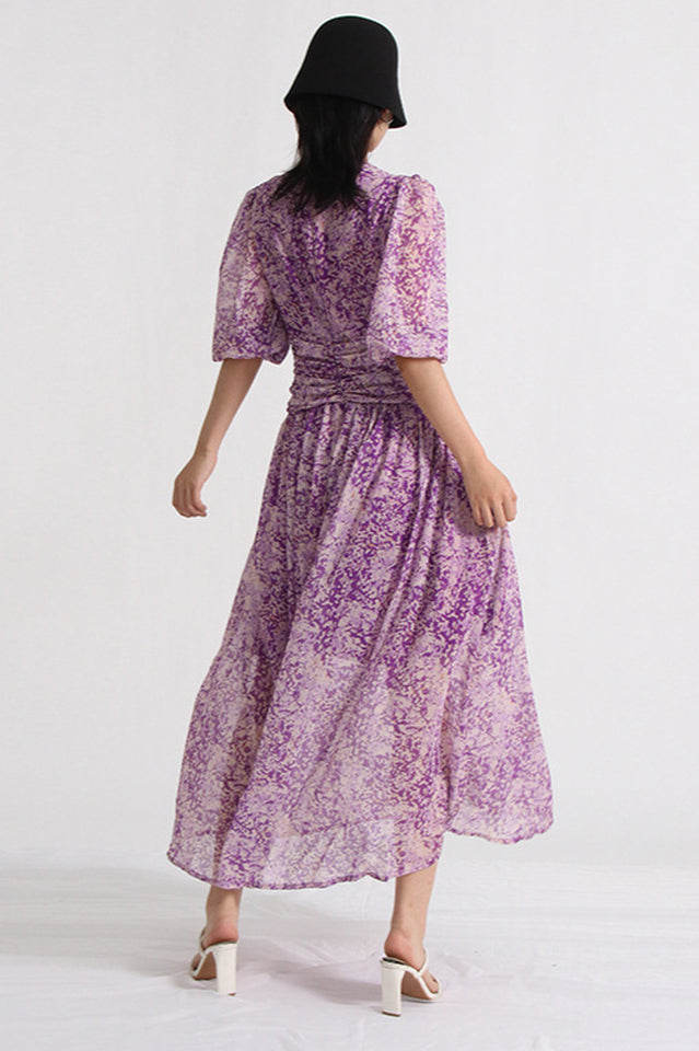 Aurier Printed Midi Dress | Dress In Beauty