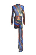 Nasya Multi Color Pleat Dress | Dress In Beauty