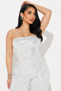 Lets Sparkle On Sequin Jumpsuit | Dress In Beauty