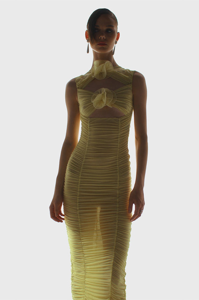 Flower Bloom Midi Dress | Dress In Beauty