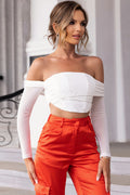 Off Shoulder Crop Top | Dress In Beauty