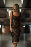 Poem Sling Dress With Lace | Dress In Beauty