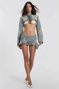 Denim Assassin Micro Mini Skirt | Dress In Beauty