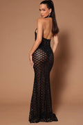 Lunia Sequin Backless Maxi Dress | Dress In Beauty