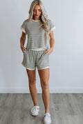 Lola Stripe Tee and Shorts Set | Dress In Beauty