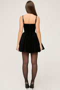 Selina Velvet Tulle Mini Dress | Dress In Beauty