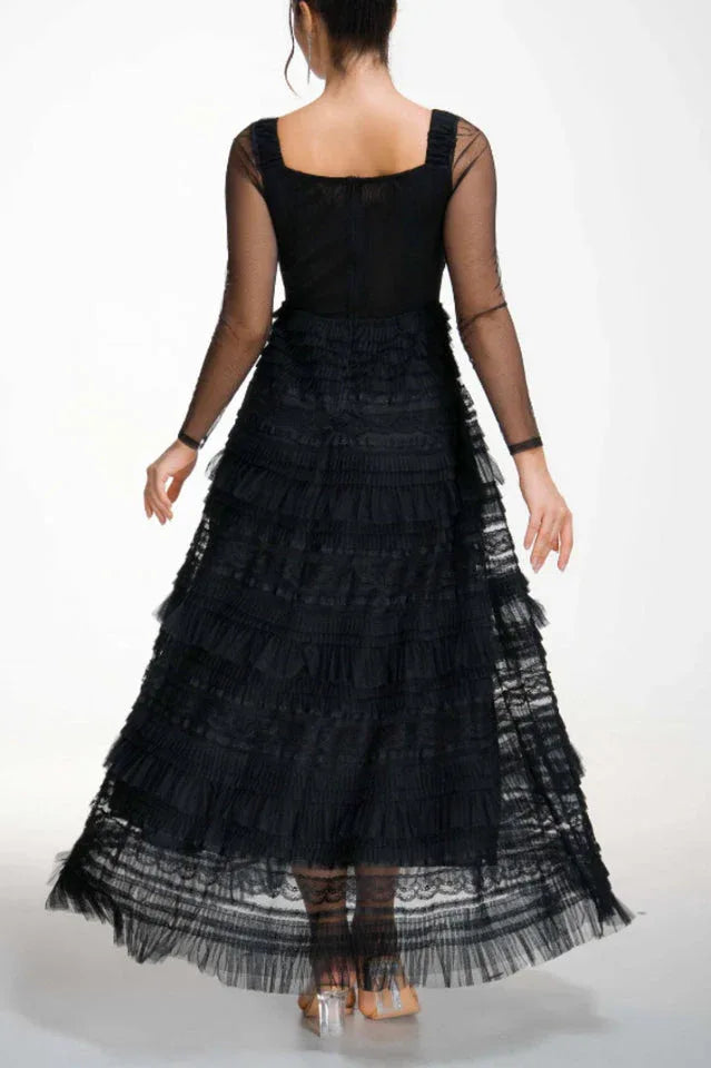A-line Maxi Dress - View 9 | WEUXS