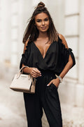Azelia Cold Shoulder Jumpsuit | Dress In Beauty