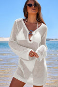 Crocheted Mini Beach Dress | Dress In Beauty