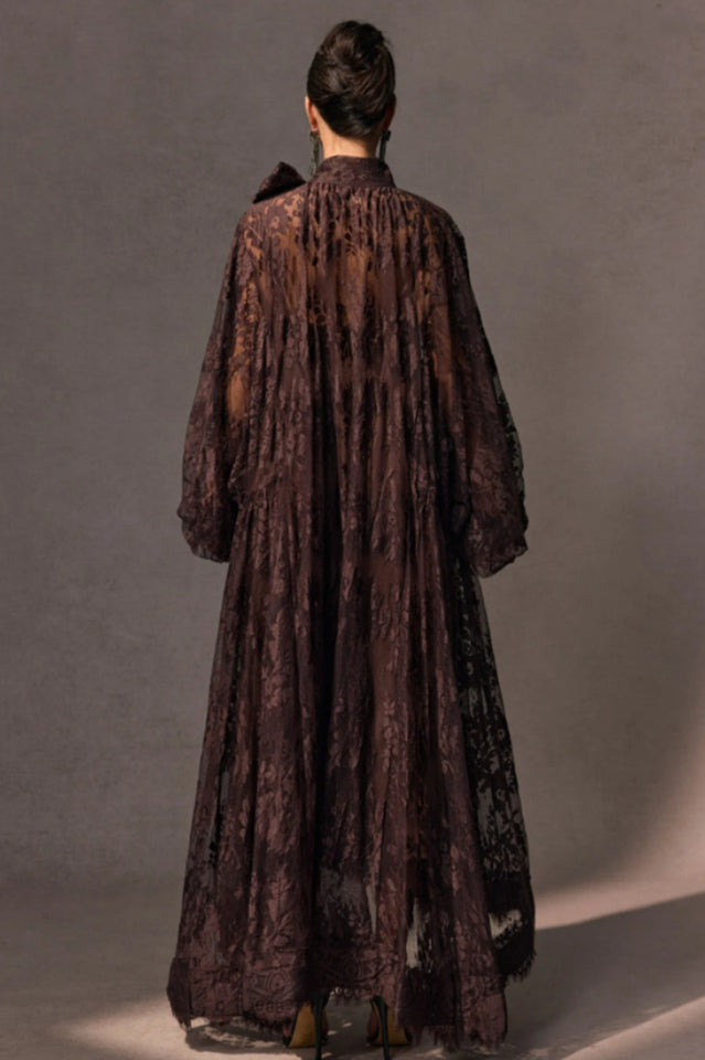 Catharine Floral Lace Sheer Maxi Dress | Dress In Beauty