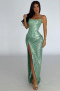 Haya Sequin Corset Maxi Dress | Dress In Beauty