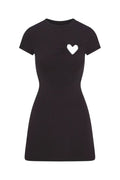 SKIMS Cotton Jersey Heart Mini Dress | Dress In Beauty
