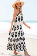 Printed A-Line Maxi Dress | Dress In Beauty