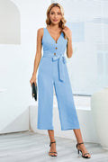 Knot-Tie W/ Cut-Out Back Jumpsuit | Dress In Beauty
