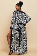 Print Belted Kimono Dress | Dress In Beauty