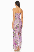 Kamames Strapless Floral Sequined Maxi Dress | Dress In Beauty