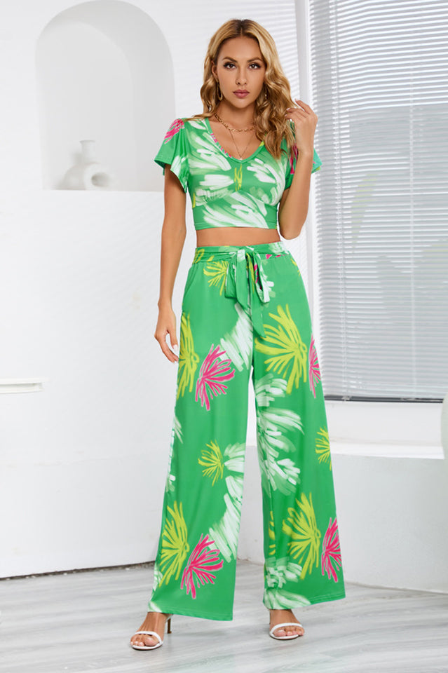 Boho Loose Wide Leg Jumpsuit Set | Dress In Beauty