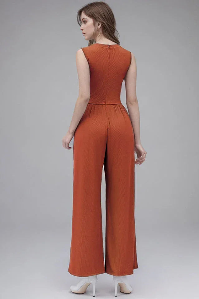 Wide Leg Jumpsuit - WEUXS