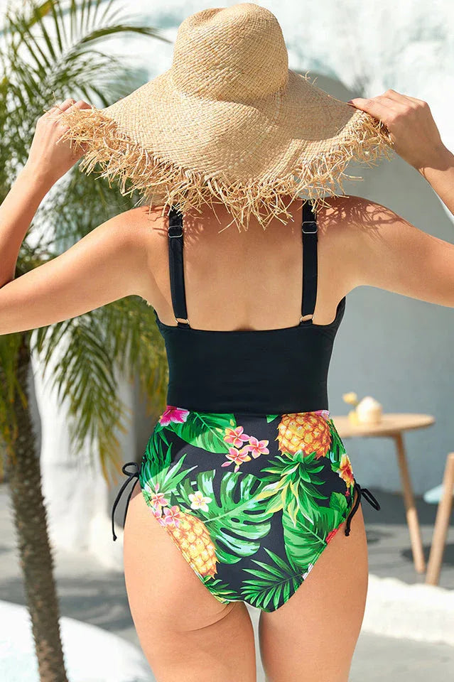 High waisted one piece swimsuit - View 7 | WEUXS