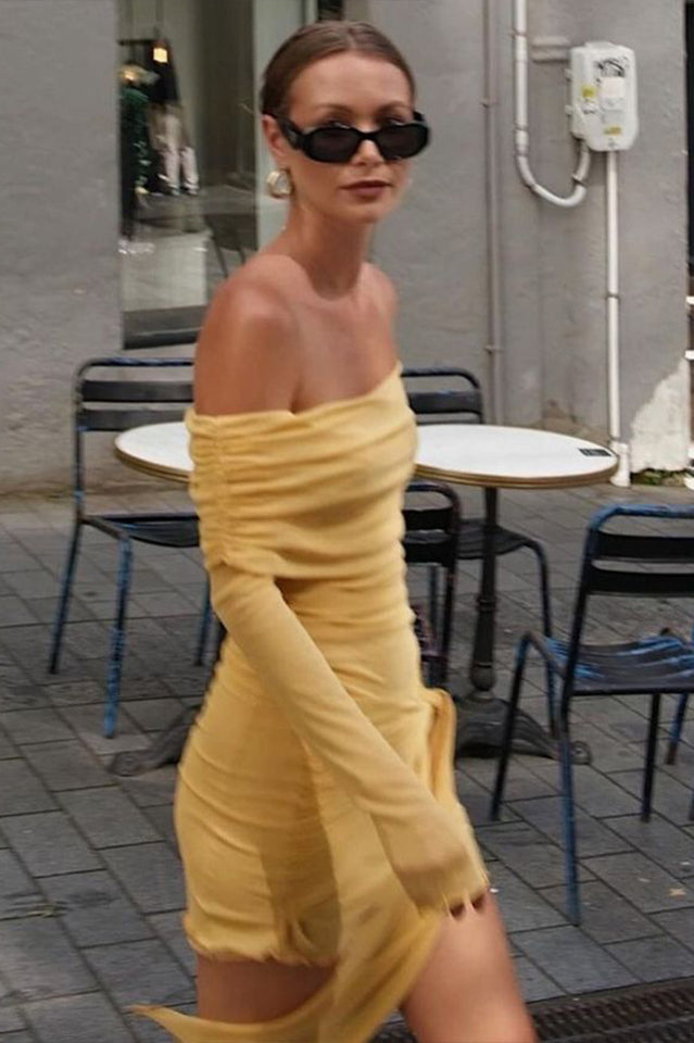 Yasmin Off Shoulder Mini Dress | Dress In Beauty