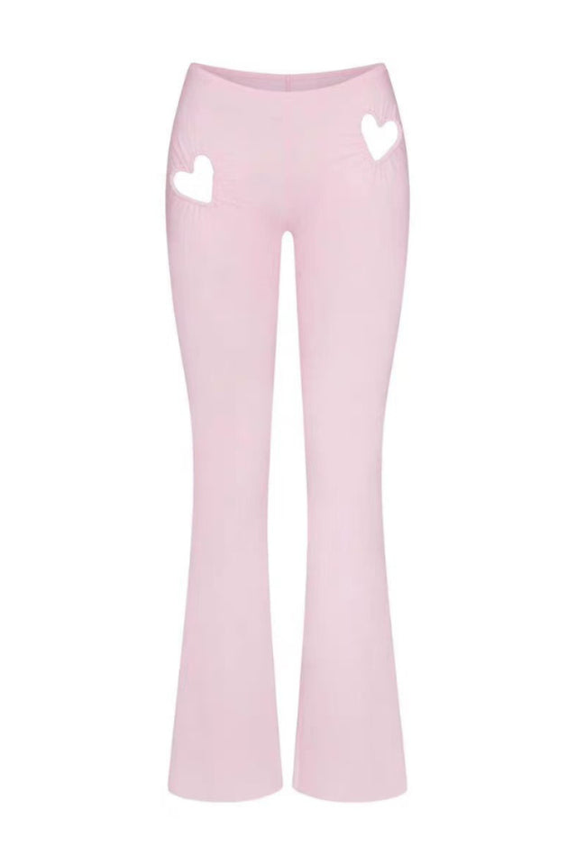 SKIMS Heart Flare Leggings Set | Dress In Beauty